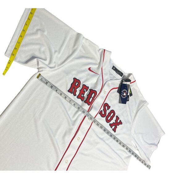Boston Red Sox Nike Hernandez Jersey XL White & Red Unisex 100% Polyester - Picture 11 of 14